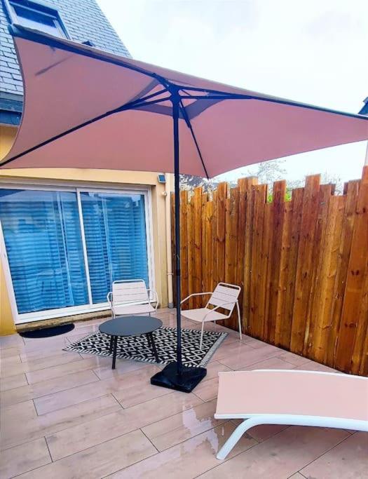 Appartement Cosy, Detente Avec Terrasse Pleurtuit Dış mekan fotoğraf