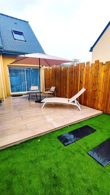 Appartement Cosy, Detente Avec Terrasse Pleurtuit Dış mekan fotoğraf